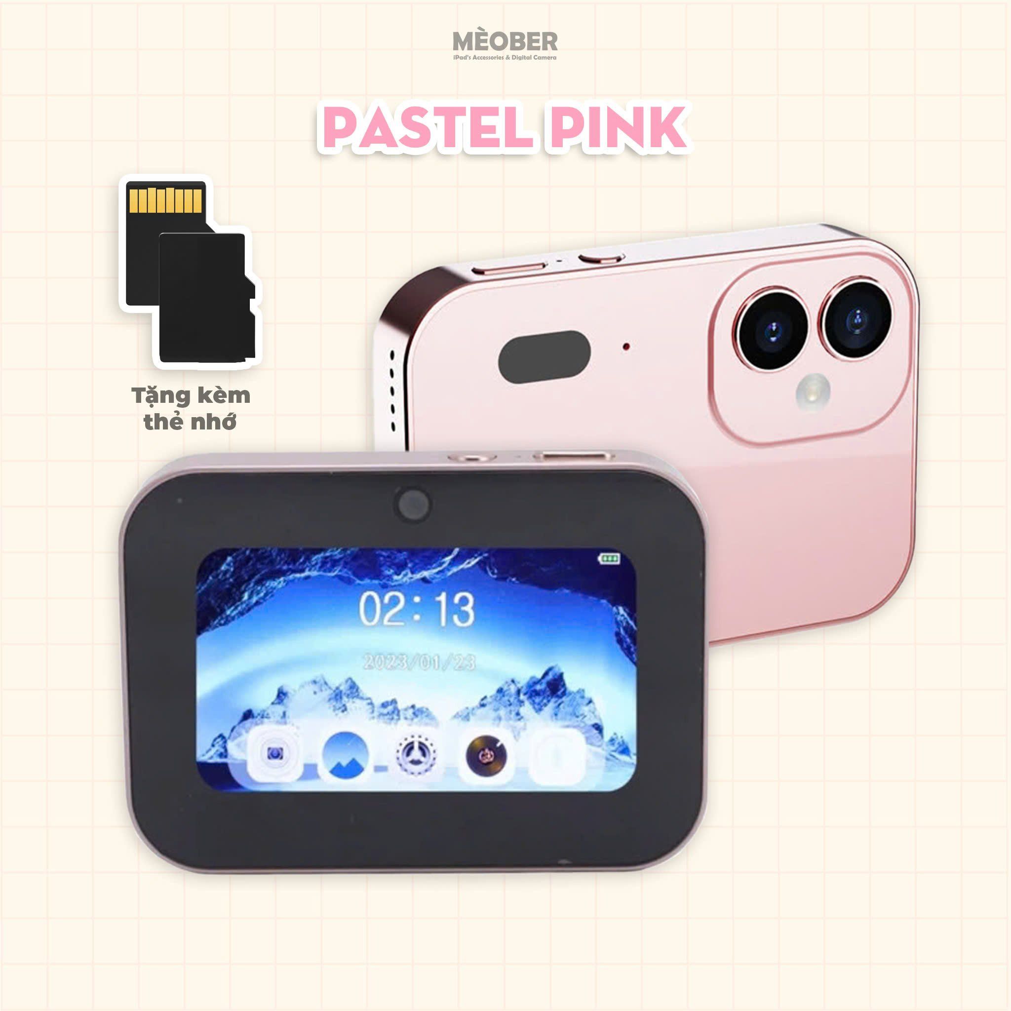  [Tặng thẻ nhớ] Máy Chụp Quay MiniPod Touch Camera - Giải trí đa phương tiện, chơi game xem phim, thiết kế nhỏ gọn 3 camera by MèoBer 