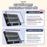  [Paperlike Tháo Rời] Dán màn hình iPad BerPaper Magnetic & Nano Paperfilm - Hỗ trợ tháo rời, tạo cảm giác viết bút dễ dàng by Meober 