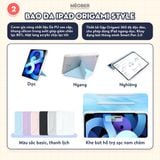  Combo phụ kiện iPad Pro Pack - Gồm 01 Bút Cảm ứng, 01 Ốp Origami khe bút cố định, 01 dán màn hình Paperlike Pro, 01 Khăn Microfiber by MèoBer 