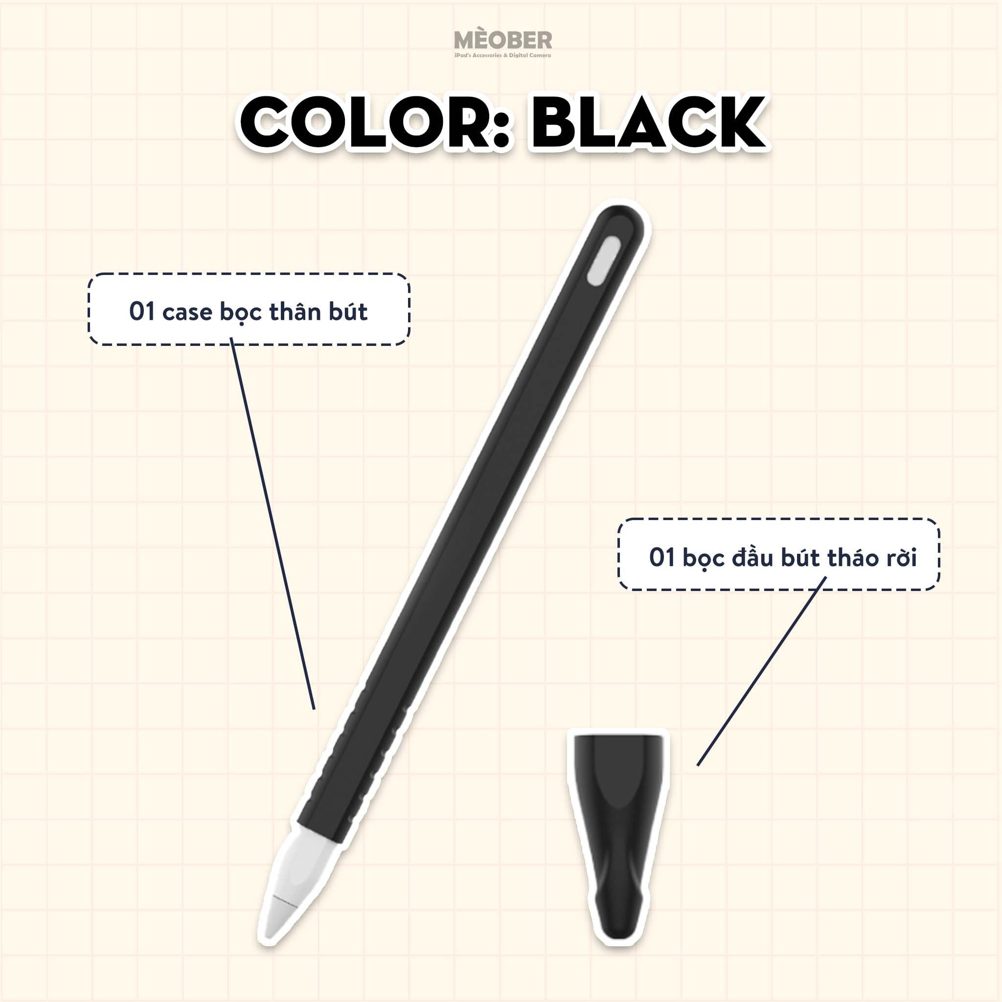  Case bọc bảo vệ bút Slim 2026 by Mèober - Siêu mỏng, vừa khay đựng bút case iPad 