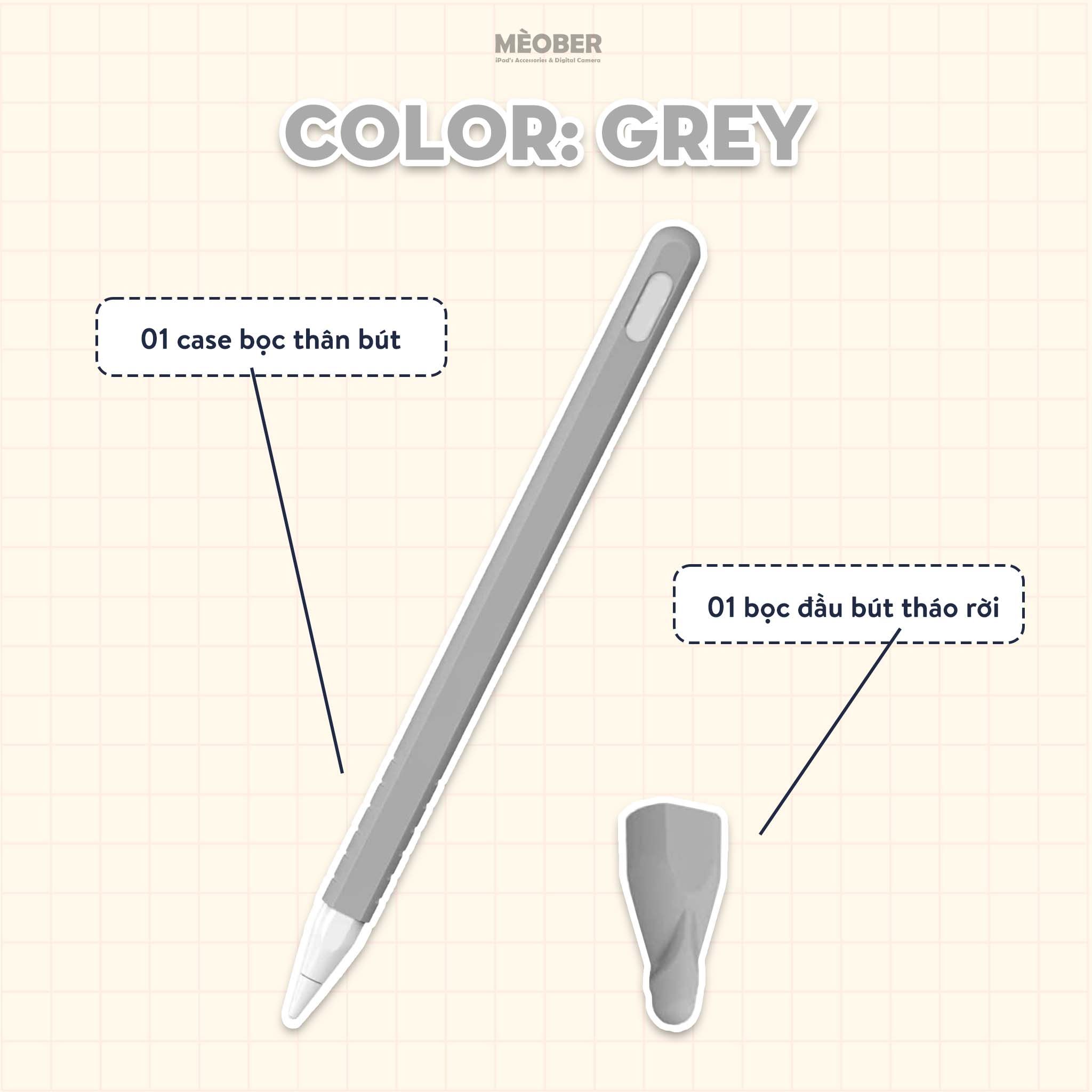  Case bọc bảo vệ bút Slim 2026 by Mèober - Siêu mỏng, vừa khay đựng bút case iPad 