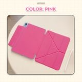  Bao da iPad nam châm Slim Magnetic - Siêu mỏng hít lưng iPad, có viền bảo vệ dành cho Pro M1/M2, M4, Air 4/5/6, Gen 10/11 A16, Mini 6/7 by MèoBer 