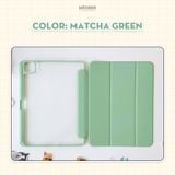  Bao da iPad Basic Acrylic tối giản, lưng trong suốt, chống vỡ, chống ố, cho Air4/5/6/7-Pro11-Gen5/6/7/8/9/10/11-ProM4 