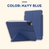 [2026] Bao da iPad nam châm Pyramid Slim Magnetic - Siêu mỏng hít lưng iPad, có viền bảo vệ dành cho Pro M1/M2, M4, Air 4/5/6, Gen 10/11 A16, Mini 6/7 by MèoBer 
