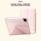  [2026] Bao da iPad nam châm Pyramid Slim Magnetic - Siêu mỏng hít lưng iPad, có viền bảo vệ dành cho Pro M1/M2, M4, Air 4/5/6, Gen 10/11 A16, Mini 6/7 by MèoBer 