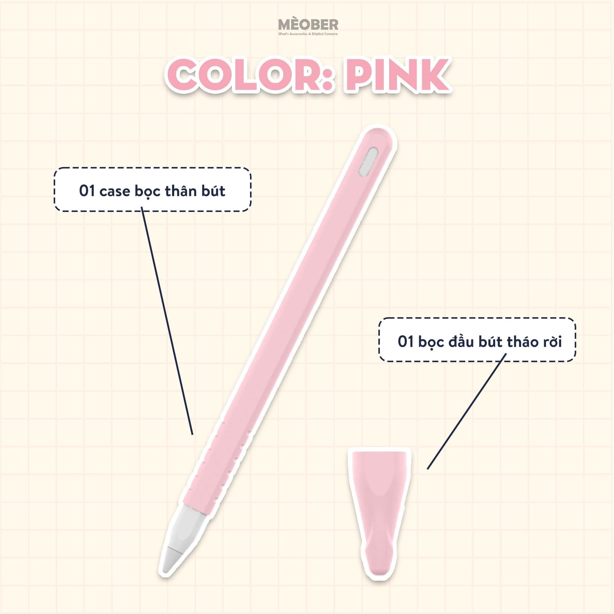  Case bọc bảo vệ bút Slim 2026 by Mèober - Siêu mỏng, vừa khay đựng bút case iPad 