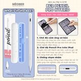  [2026] Bút cảm ứng BerPencil Hybrid dành cho điện thoại và iPad - Chống chạm nhầm, scribble thế hệ mới by MèoBer 