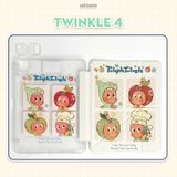  Bao da iPad Cute Origami PMART khe bút cố định gấp xếp xoay 360 cho Pro 11, Mini 6/7, Air 4/5/6/7, Gen7/8/9/10/11, Pro M4 by MèoBer 