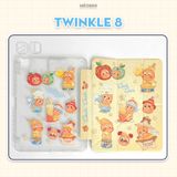  Bao da iPad Cute Origami PMART khe bút cố định gấp xếp xoay 360 cho Pro 11, Mini 6/7, Air 4/5/6/7, Gen7/8/9/10/11, Pro M4 by MèoBer 