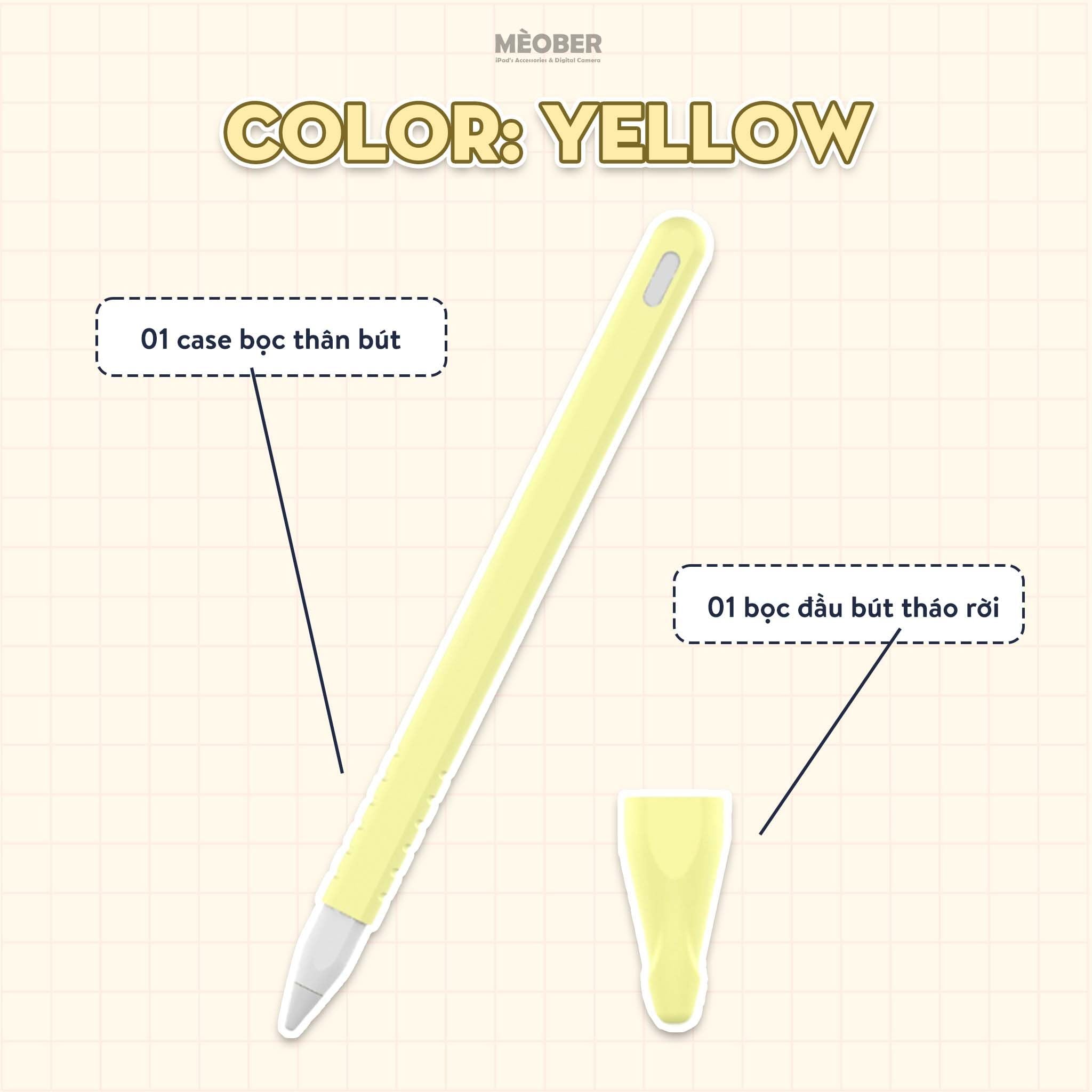  Case bọc bảo vệ bút Slim 2026 by Mèober - Siêu mỏng, vừa khay đựng bút case iPad 