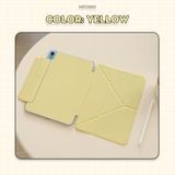  Bao da iPad nam châm Slim Magnetic - Siêu mỏng hít lưng iPad, có viền bảo vệ dành cho Pro M1/M2, M4, Air 4/5/6, Gen 10/11 A16, Mini 6/7 by MèoBer 