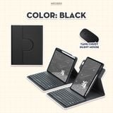  [2026] Bao da iPad Xoay cố định kèm bàn phím - Case Keyboard 360 by Meober dành cho Gen 8/9/10 Air4/5/6 Pro11 
