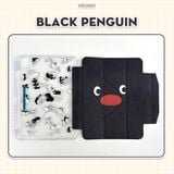  Bao da iPad Cute Origami Pen Holder gấp xếp xoay 360 by MèoBer 