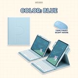  [2026] Bao da iPad Xoay cố định kèm bàn phím - Case Keyboard 360 by Meober dành cho Gen 8/9/10 Air4/5/6 Pro11 