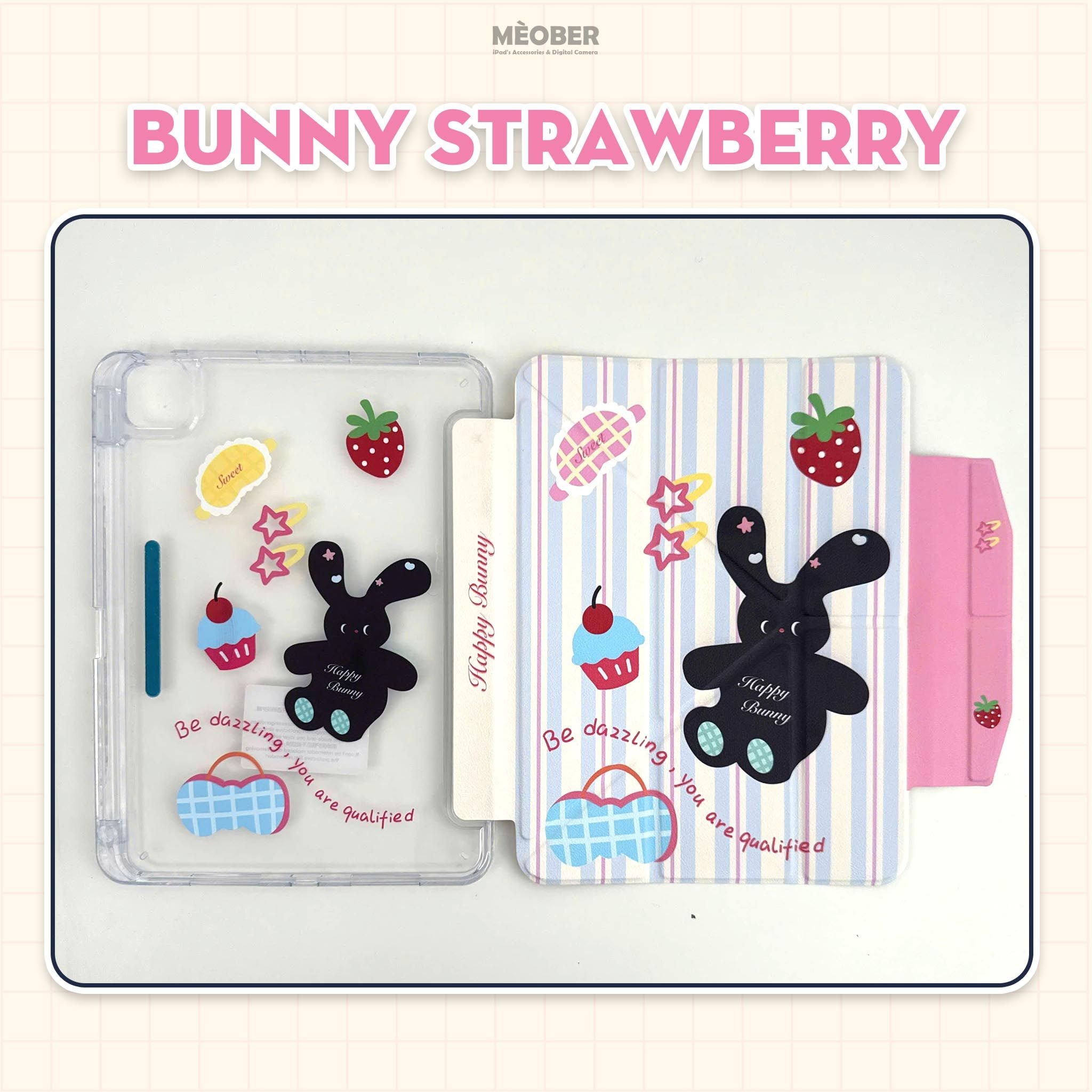  Bao da iPad Cute Origami Pen Holder gấp xếp xoay 360 by MèoBer 