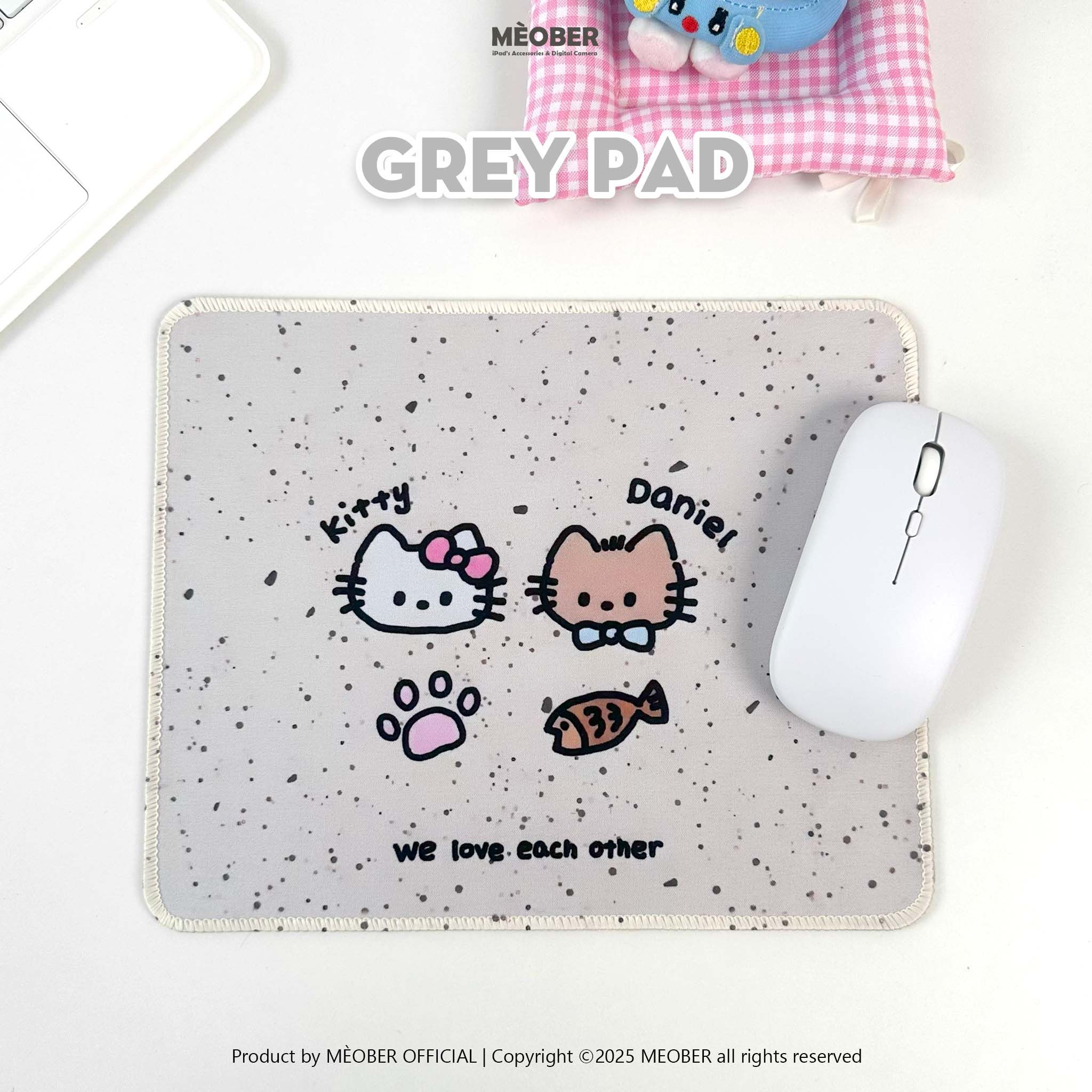 Lót Chuột Máy Tính Hello Kitty Phong Cách Dễ Thương, Chống Thấm Chống Trượt 2.0 - MEOBER.VN 