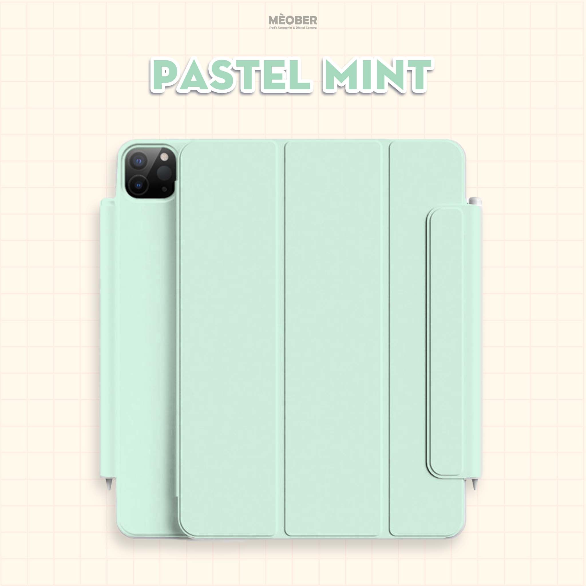  Bao da iPad case nam châm siêu mỏng smart folio cho Pro 11 Air 4 5 6 cover Mini 6 7 by MèoBer 