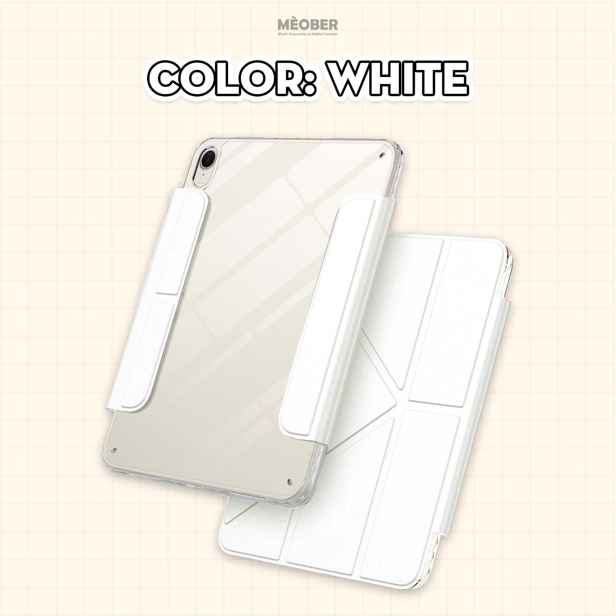  Bao da iPad Origami Double Magnetic, Tháo rời 2 mảnh, cover hít đôi dành cho Air 4/5/6/7, Gen10/11 A16, Pro M4/5 by MèoBer 