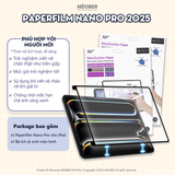 [Made in Japan] Dán màn hình iPad Paperlike Nano - Nhám mịn mới, hỗ trợ tháo rời nano, tăng cường hiển thị by MèoBer 