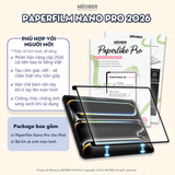 [Made in Japan] Dán màn hình iPad Paperlike Nano - Nhám mịn mới, hỗ trợ tháo rời nano, tăng cường hiển thị by MèoBer 