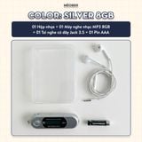  Máy nghe nhạc MP3 kỹ thuật số mini, màn hình LCD, hỗ trợ nghe Đài FM, lắp thẻ nhớ, vibe Y2K by MèoBer 
