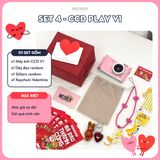 COMBO SET QUÀ VALENTINE DIGICAM - MÁY ẢNH KĨ THUẬT SỐ - READY TO GIFT BY MÈOBER 