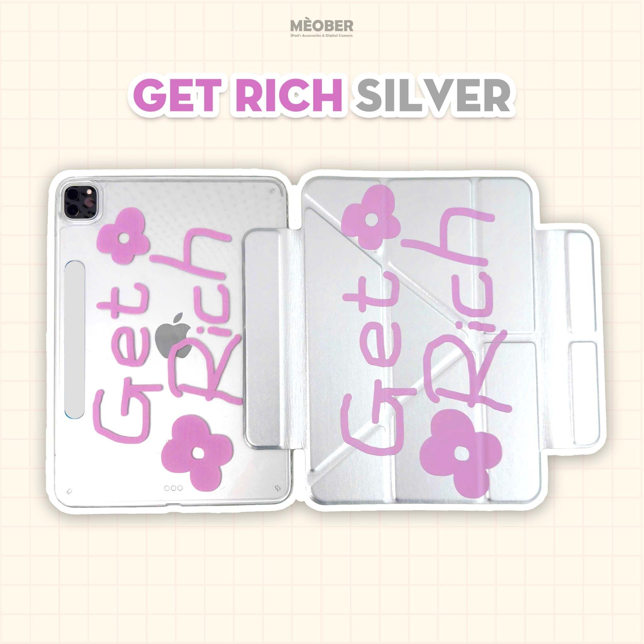  Bao da iPad Origami Cute Double Magnetic, Cover tháo rời & hít đôi dành cho iPad Gen, Pro 11, Air 2026, A16 v.v by MèoBer 