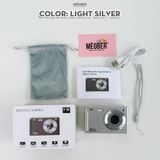  [Tặng thẻ nhớ] Máy ảnh kĩ thuật số digital CCD Pro Camera - quay, chụp 50MP sắc nét, nhỏ gọn phong cách Y2K by MèoBer 