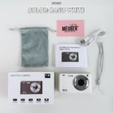  [Tặng thẻ nhớ] Máy ảnh kĩ thuật số digital CCD Pro Camera - quay, chụp 50MP sắc nét, nhỏ gọn phong cách Y2K by MèoBer 
