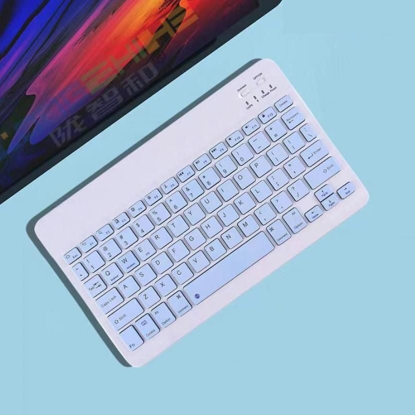  Bộ Bàn Phím và Chuột Bluetooth Không Dây Siêu Mỏng Nhẹ Dành Cho iPad Pro 11, Air4, Gen 5/6/7/8/9, Laptop, Smartphone v.v 
