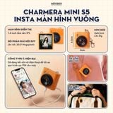  Máy Ảnh Móc Khóa Series Charmera Mini S5 Insta & A5 Polaroid ZooFamily – Chụp 64MP, quay video, filter & sticker độc quyền Y2K by MèoBer 