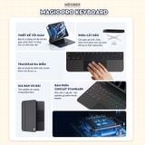  [2026] Bao Da Kèm Bàn Phím Magic Ultra Keyboard cho iPad by MèoBer dành cho iPad Pro, Air, 11inch, 12,9inch, M1 M2 M4 