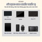  Khăn lau màn hình Premium Polishing Cloth Microfiber by MèoBer cho điện thoại, iPad, MacBook, Digicam 