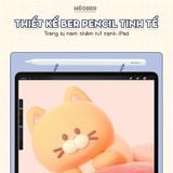  Bút cảm ứng BerPencil Pro dành cho iPad - Chống chạm nhầm, chuyển chữ viết thành văn bản, sạc nam châm by MèoBer 
