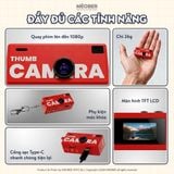  Máy ảnh kĩ thuật số digital Charmera Mini - quay chụp màu phim, màn hình lật, siêu mỏng nhỏ gọn by MèoBer 