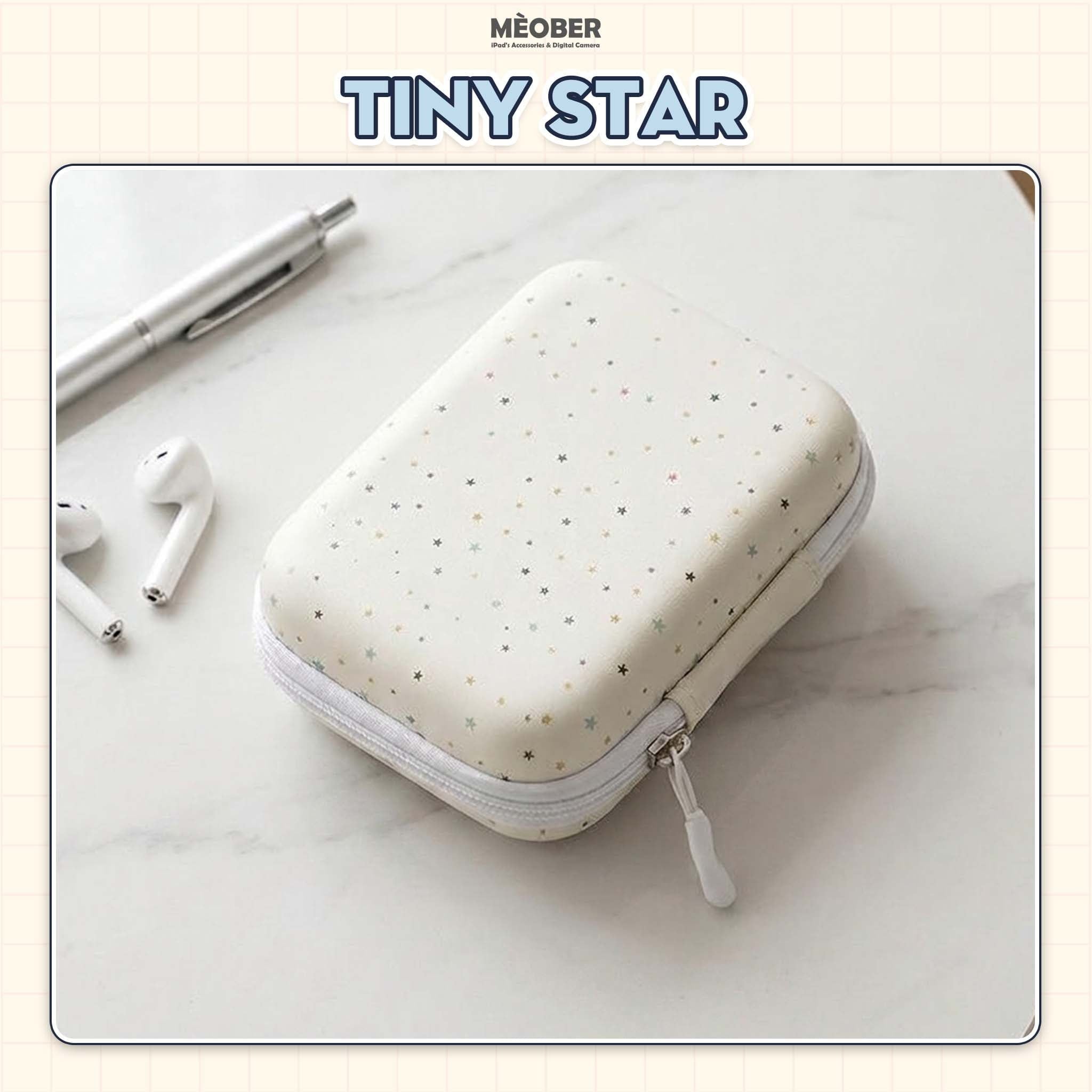  Túi đựng máy ảnh kĩ thuật số đa năng - Thiết kế họa tiết cute, chia ngăn thông minh bảo vệ tối đa cho digicam by MèoBer 