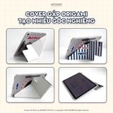  Bao da iPad Origami Cute Double Magnetic, Cover tháo rời & hít đôi dành cho iPad Gen, Pro 11, Air 2026, A16 v.v by MèoBer 