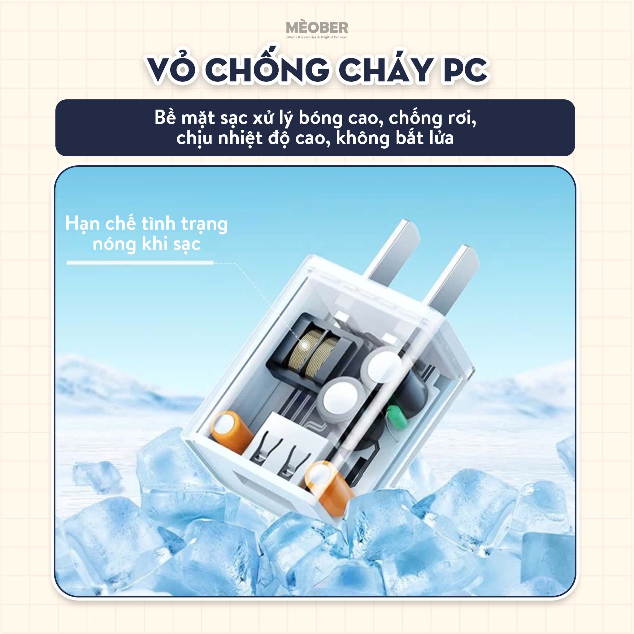  Dock cục sạc 5V1A USB đa năng Standard Charger - Tăng cường ổn định, nguồn với công suất tối ưu bền bỉ dành cho thiết bị, phụ kiện công nghệ by MèoBer 