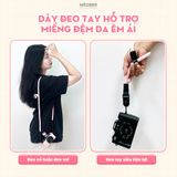  Dây đeo máy chụp hình Basic Fabric dây tròn hiện đại, đeo cổ & đeo tay by phụ kiện máy ảnh MèoBer 