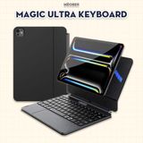  [2026] Bao Da Kèm Bàn Phím Magic Ultra Keyboard cho iPad by MèoBer dành cho iPad Pro, Air, 11inch, 12,9inch, M1 M2 M4 