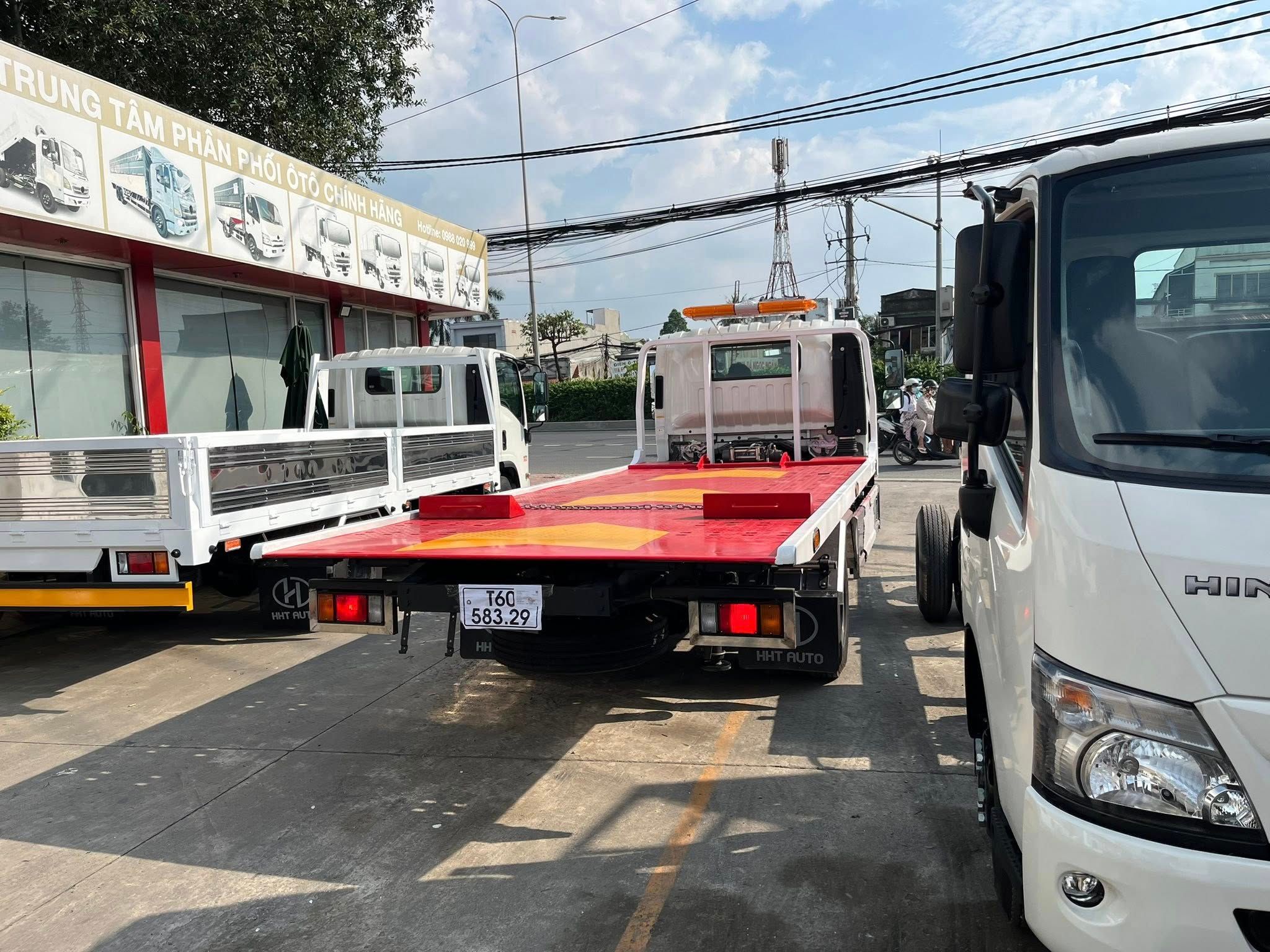  Isuzu NPR 400 Xe Tải Cứu Hộ Giao Thông Chở Xe 