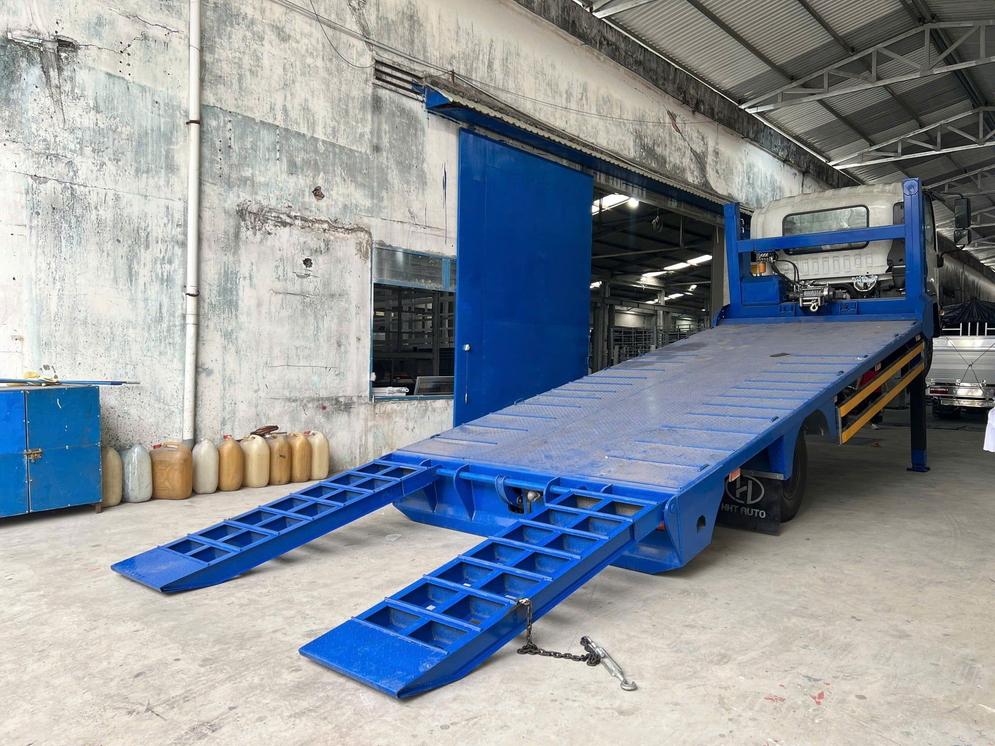  Isuzu FRR 650 Xe Nâng Đầu Chở Xe Cơ Giới 