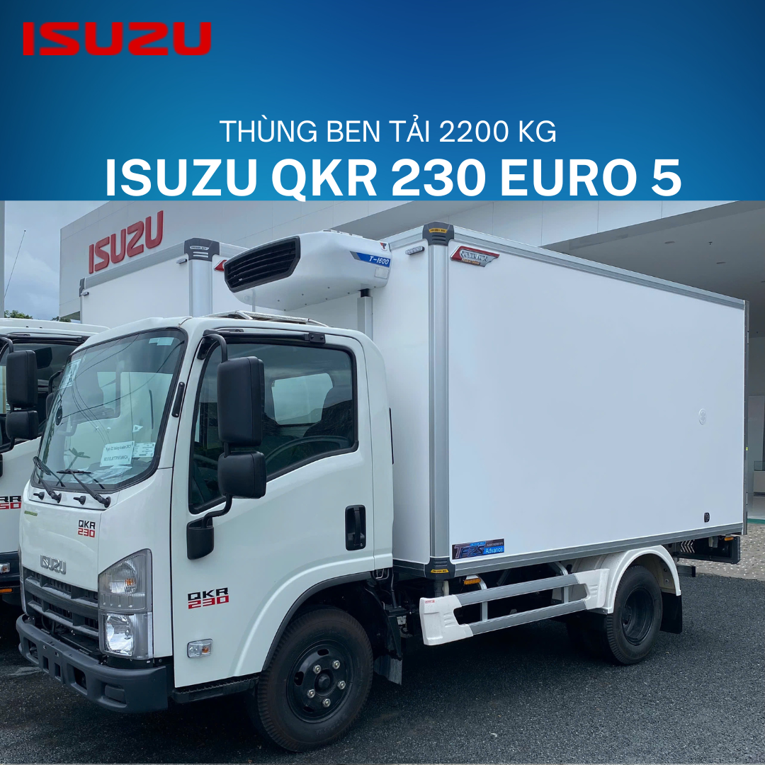  Isuzu QKR 230 Euro 5 Thùng Đông Lạnh Auto Quyền 
