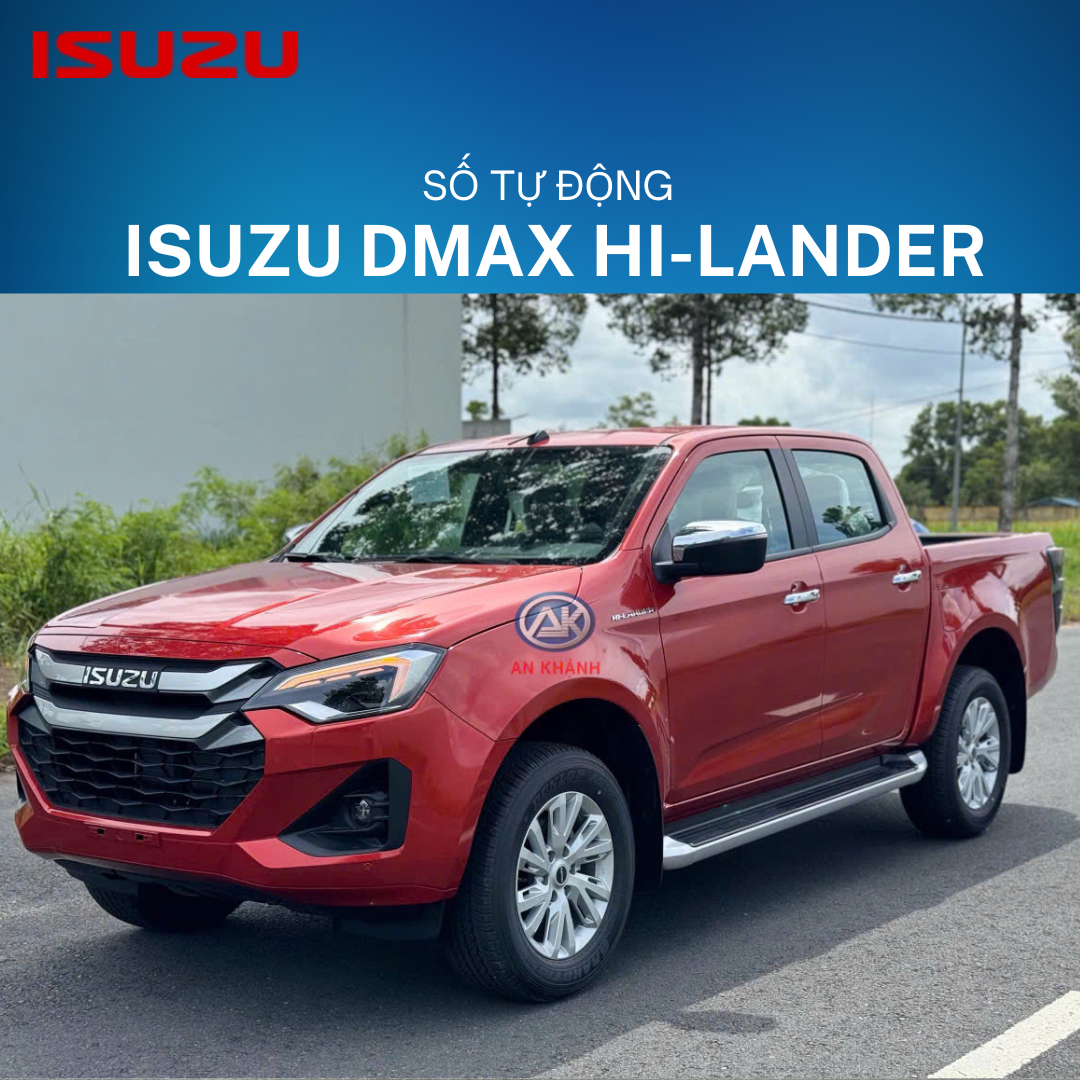  Bán Tải Isuzu Dmax 2025 Hilander (Số Tự Động) 