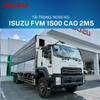  Xe tải Isuzu FVM 1500 15 tấn thùng Garage Lượm cao 2m5 