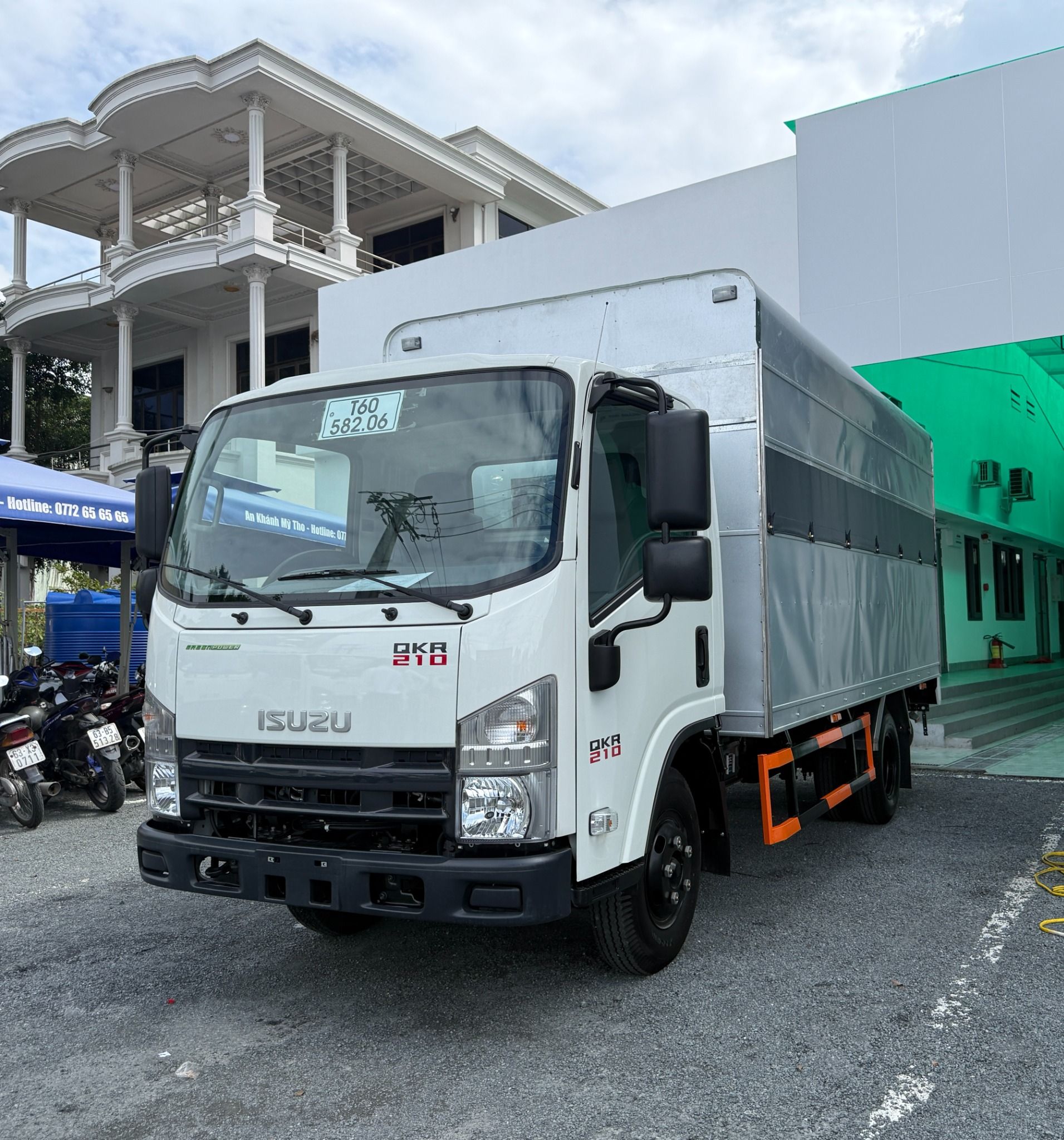  Xe Tập Lái Isuzu QKR 210 Euro 5 Hạng C1 