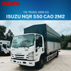  Isuzu NQR 550 Euro 5 Mui Bạt Chiều Cao Mới 2m2 Đóng Tại Garage Lượm 