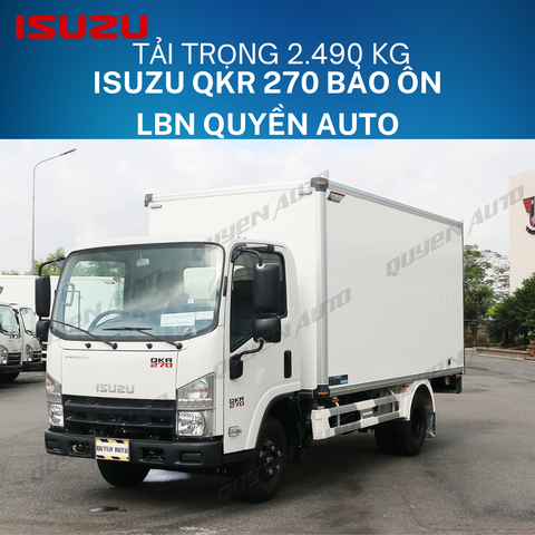 Isuzu QKR 270 Thùng Bảo Ôn LBN Quyền Auto