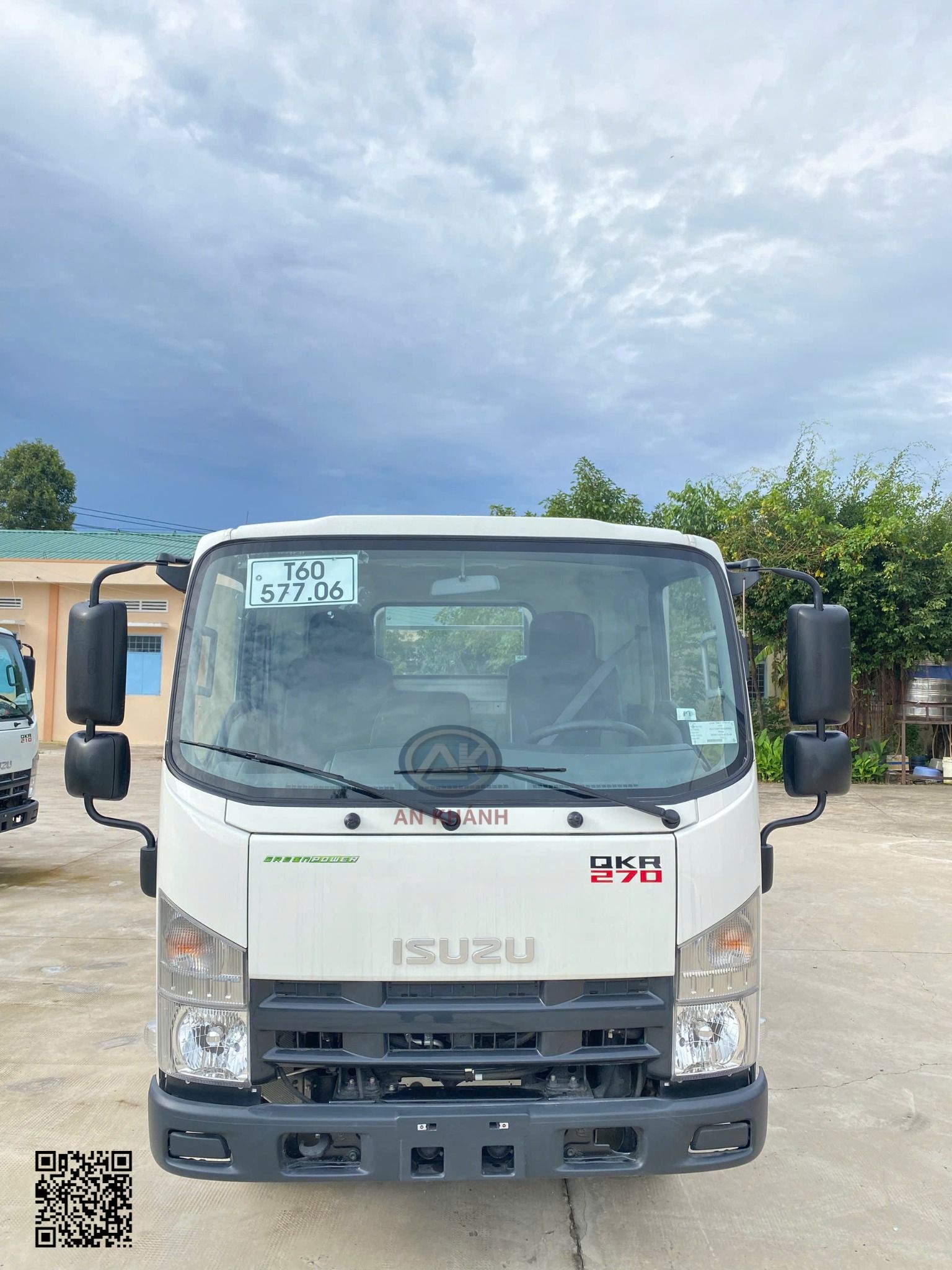  Isuzu QKR 270 Euro 5 Thùng Lửng Bửng Đúc Full Inox 