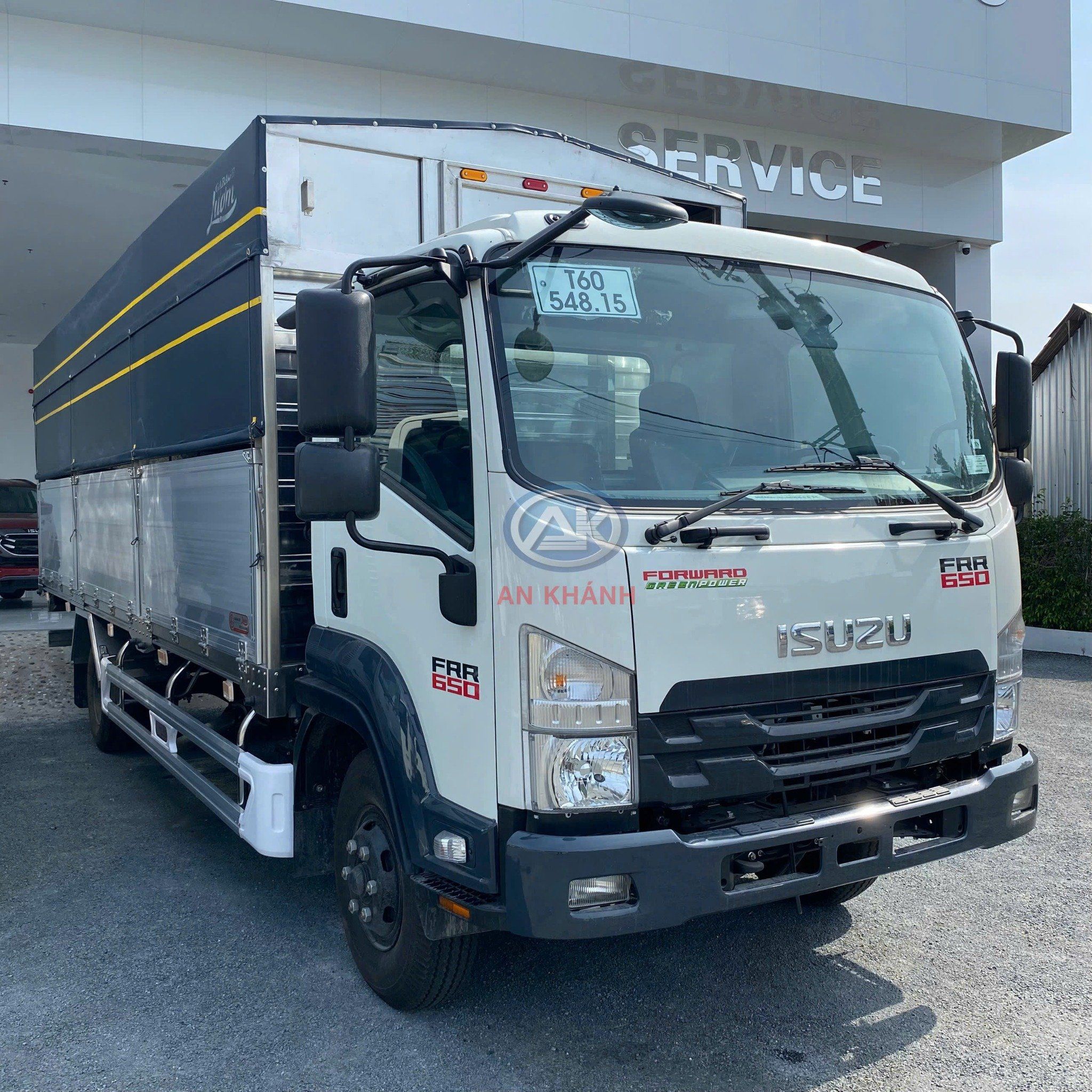  Isuzu FRR 650 Euro 5 Thùng Bạt Bửng Nhôm Garage Lượm 
